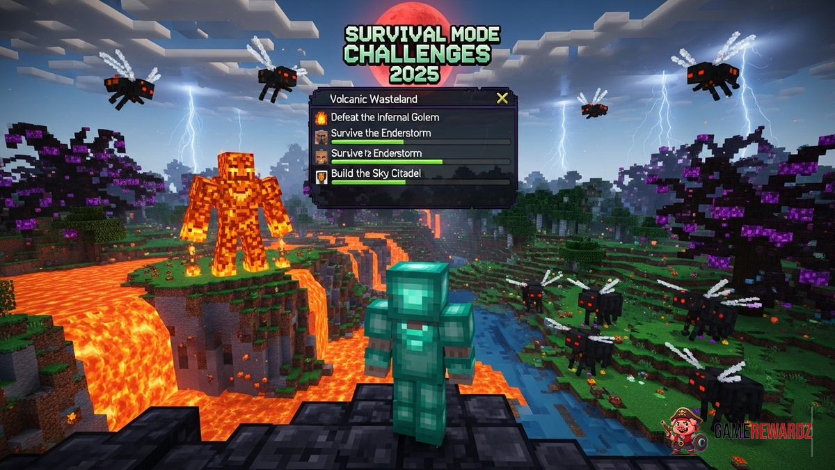 Minecraft New Survival Mode Challenges 2025